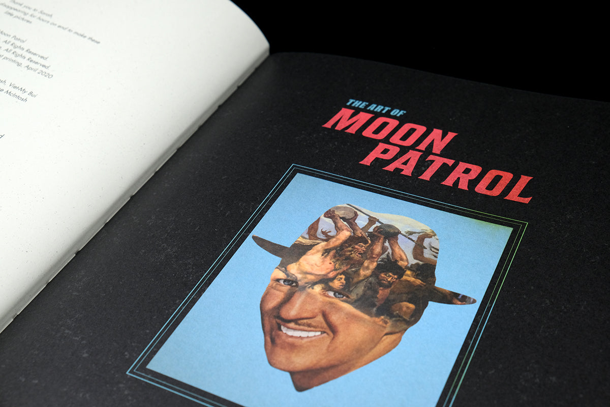 'The Art of Moon Patrol' Book - (SPECIAL EDITION)